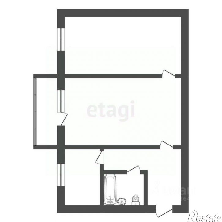 2-комн квартира улица Чайковского, 207/7,  д. 207/7