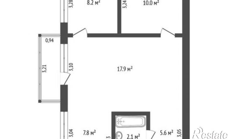 3-комн квартира Чудиновский переулок, 13,  д. 13