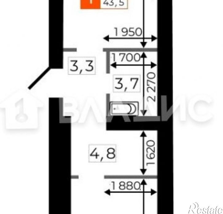 1-комн квартира Кузнечная улица, 169/3,  д. 169/3