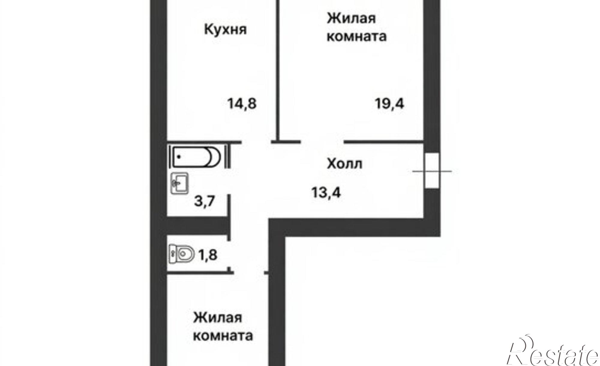 Купить квартиру за 10 690 000 рублей на Игнатьевское шоссе, 10/2