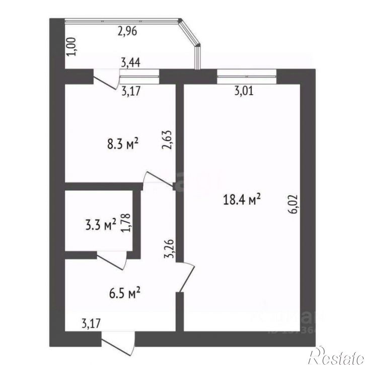 1-комн квартира Театральная улица, 224,  д. 224