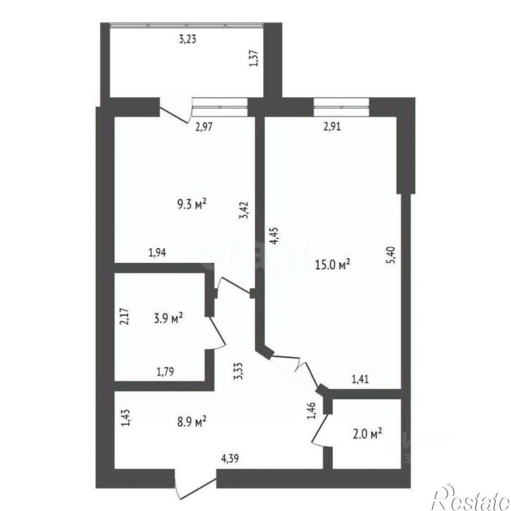 1-комн квартира Игнатьевское шоссе, 12/6,  д. 12/6