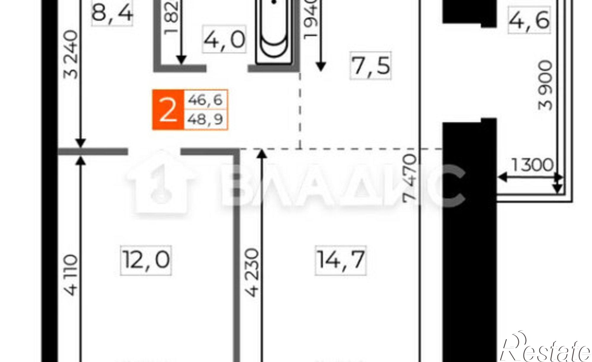 Купить квартиру за 8 300 000 рублей на Кузнечная улица, 169/3
