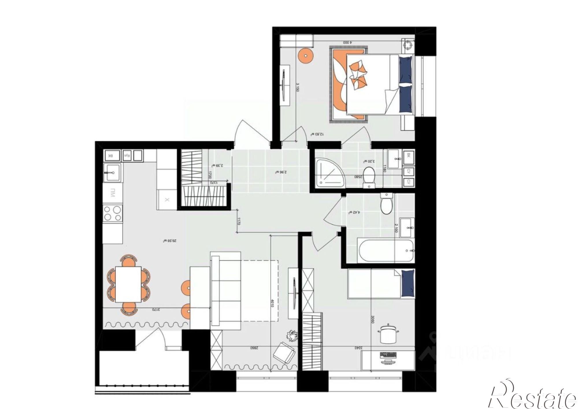 Купить квартиру за 14 900 000 рублей на Краснофлотская улица, 180