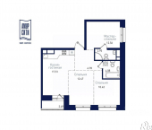 3-комн, 68 кв м, этаж 3/19 Краснофлотская улица, 180