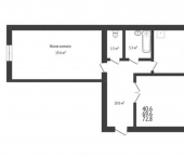 2-комн, 75 кв м, этаж 8/10 Заводская улица, 2/4