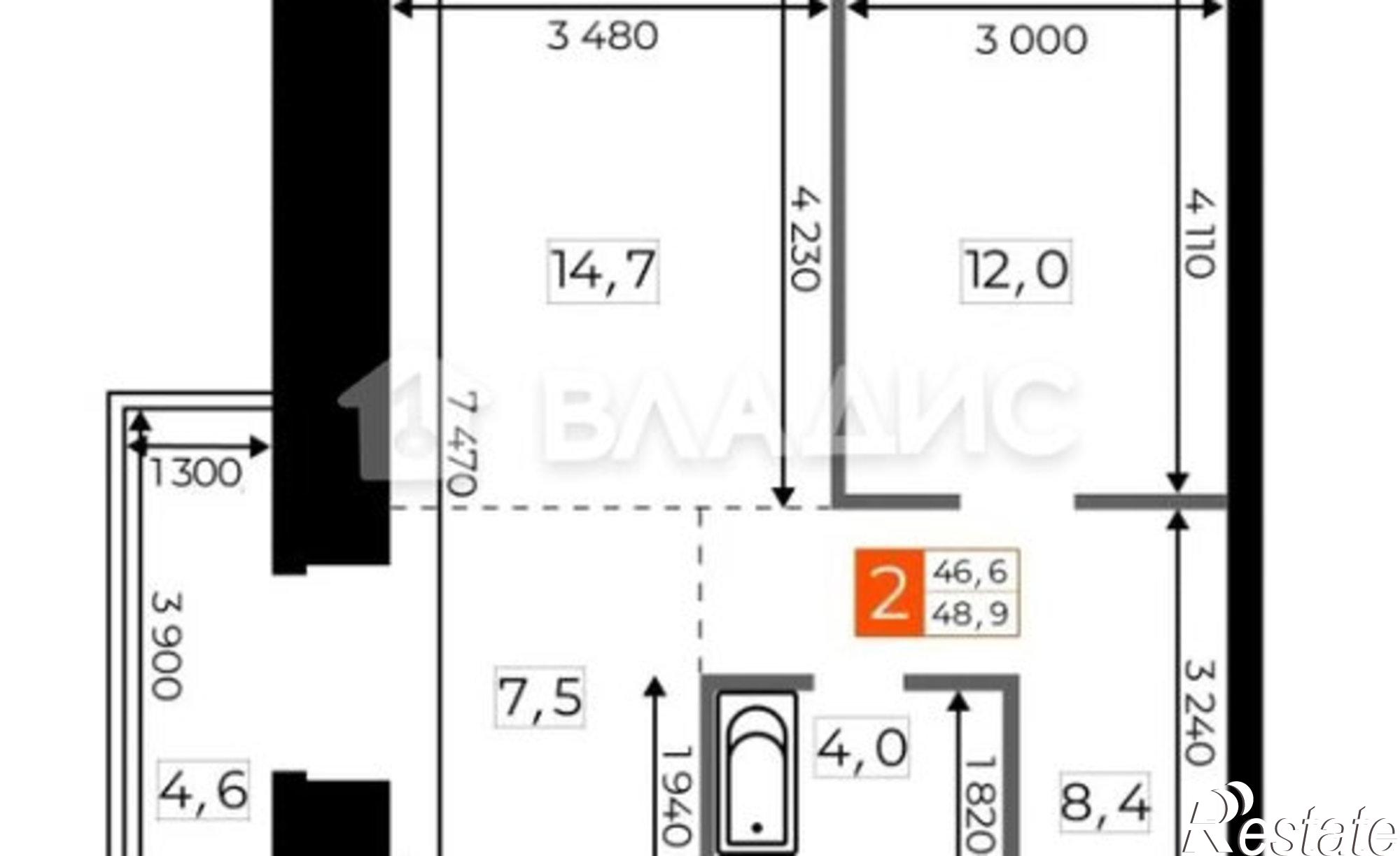 Купить квартиру за 8 035 500 рублей на Литейная улица, 43