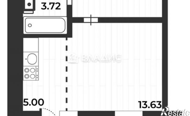 1-комн квартира Заводская улица, 4/5,  д. 4/5