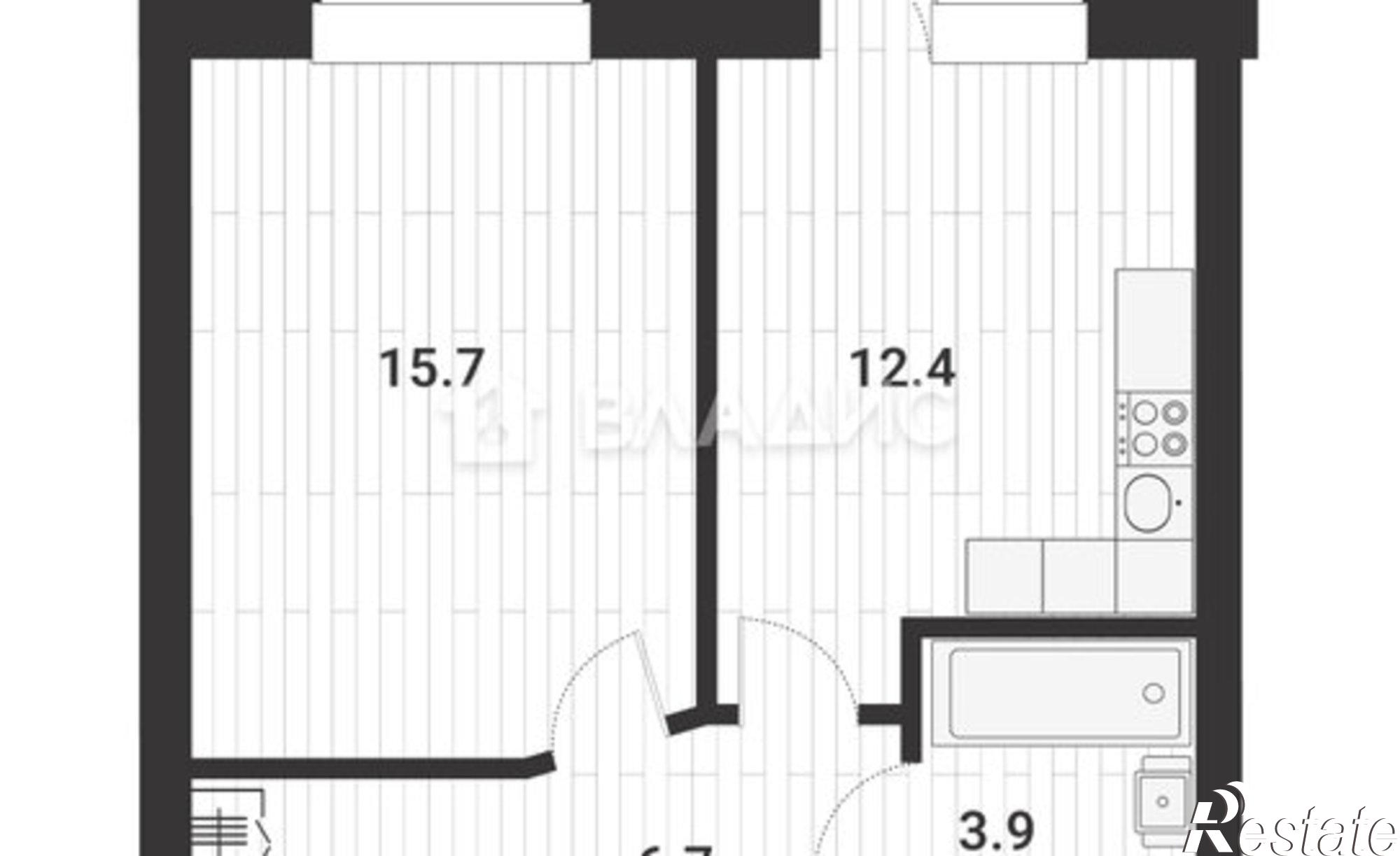 Купить квартиру за 7 752 000 рублей на Технический переулок, 84