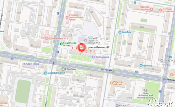 2-комн квартира улица Ленина, 87,  д. 87