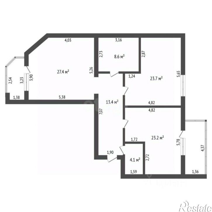 2-комн квартира Пионерская улица, 2,  д. 2