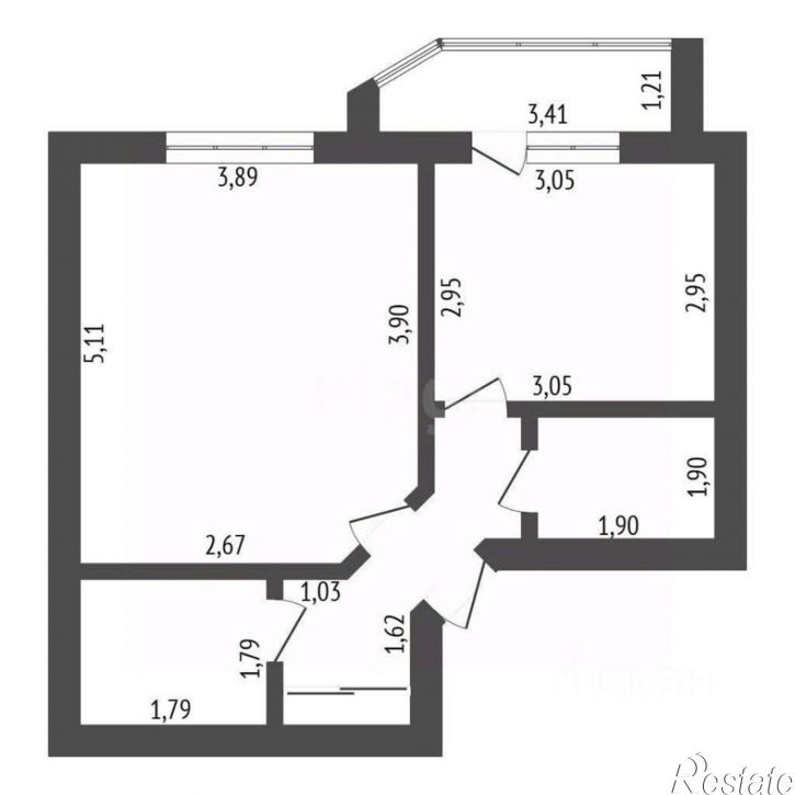 1-комн квартира Гражданская улица, 27,  д. 27