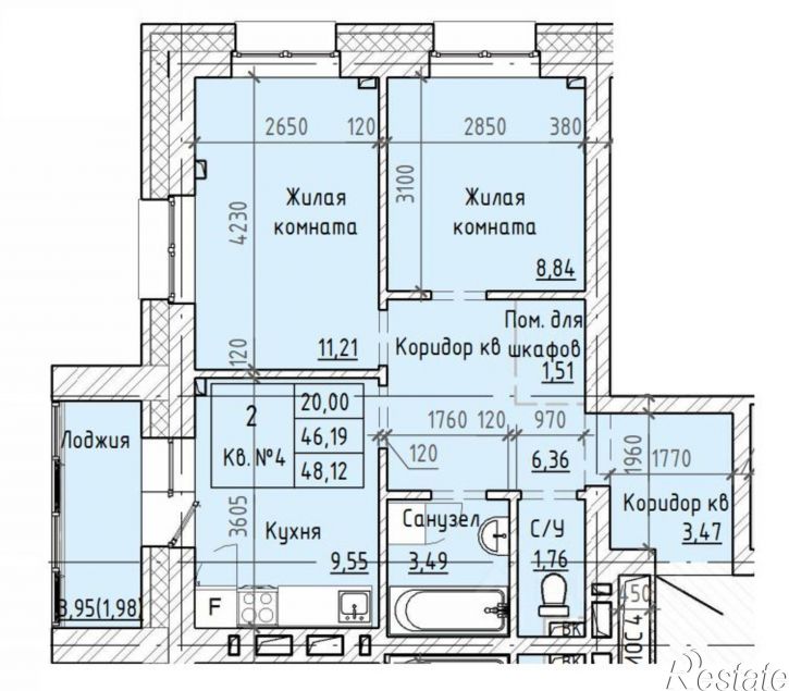 2-комн квартира в новом доме улица Чайковского, 81,  д. 81