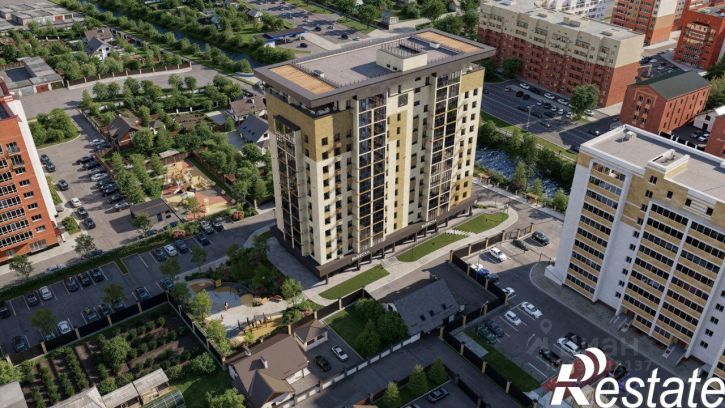 2-комн квартира в новом доме улица Чайковского, 81,  д. 81