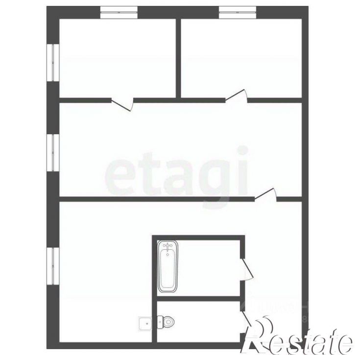 3-комн квартира улица Кантемирова, 11,  д. 11