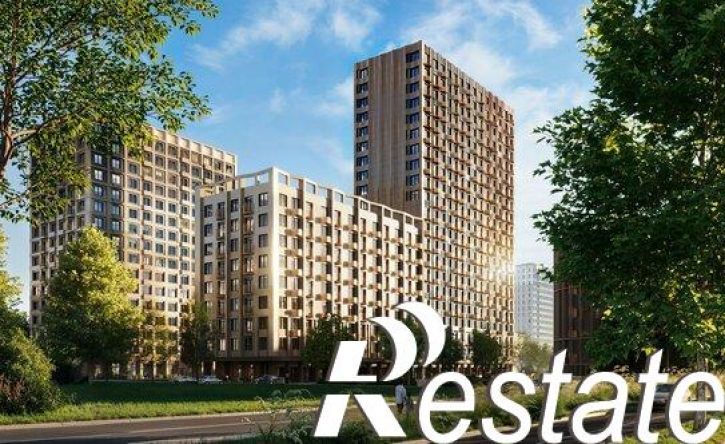 2-комн квартира в новом доме Набережная улица, 50А1,  д. 50А1