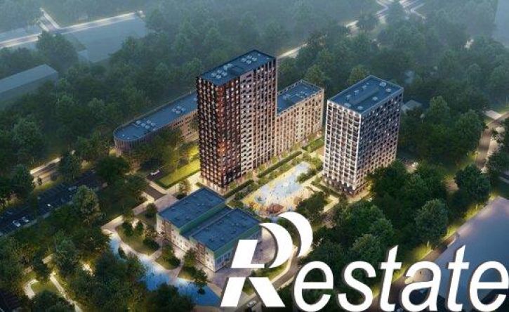 2-комн квартира в новом доме Набережная улица, 50А1,  д. 50А1