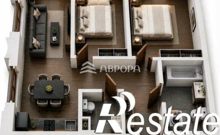 3-комн квартира Партизанская улица, 89/1,  д. 89/1