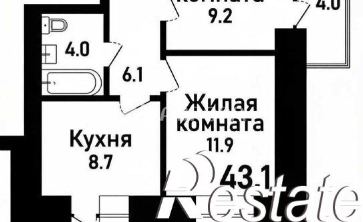 2-комн квартира Конная улица, 79,  д. 79