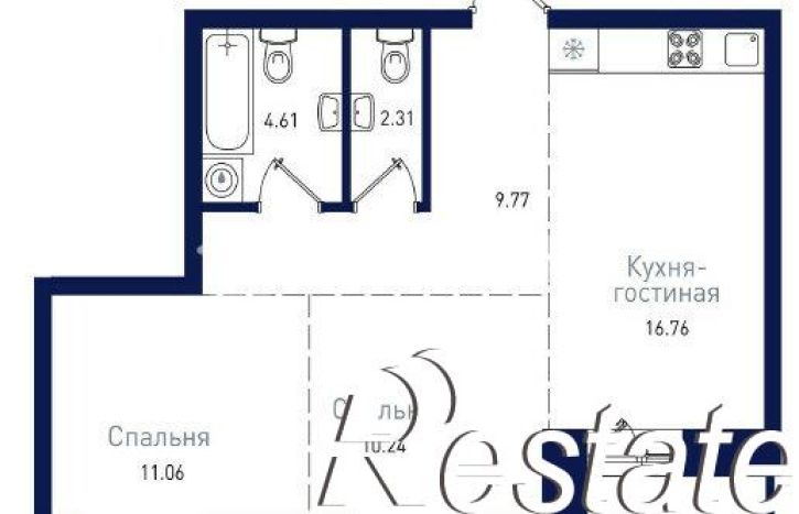 2-комн квартира Краснофлотская улица, 180,  д. 180